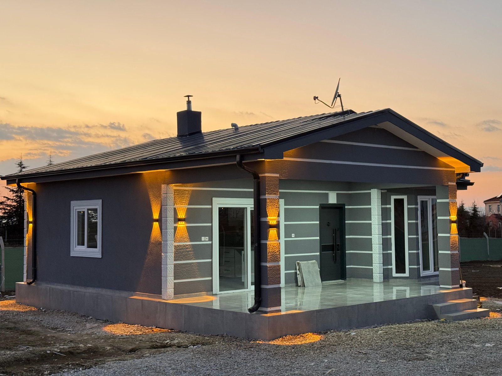 90 m² prefabrik ev önizleme
